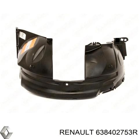 Подкрылок крыла переднего правый 638402753R RENAULT