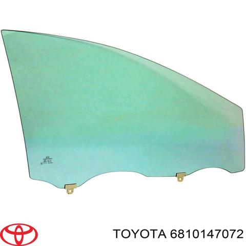Стекло пассажирской двери 6810147072 TOYOTA