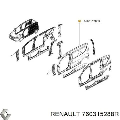 Боковая часть задняя левая 760315288R RENAULT