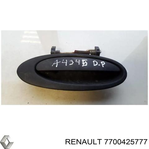 Ручка передней двери наружная, правая 7700425777 RENAULT