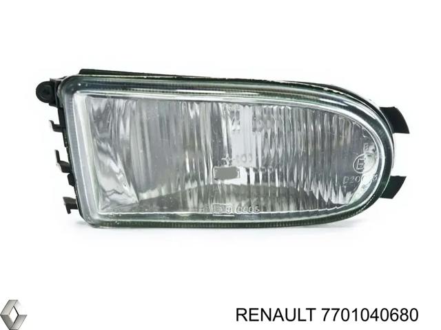 Фара противотуманная, левая 7701040680 RENAULT