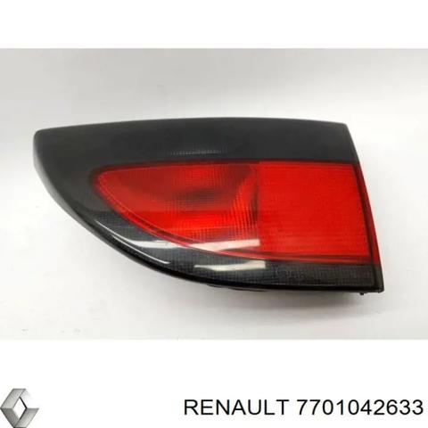 Фонарь задний правый, внутренний 7701042633 RENAULT