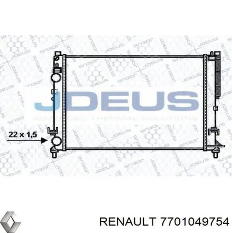 Радиатор системы охлаждения двигателя Renault Laguna I