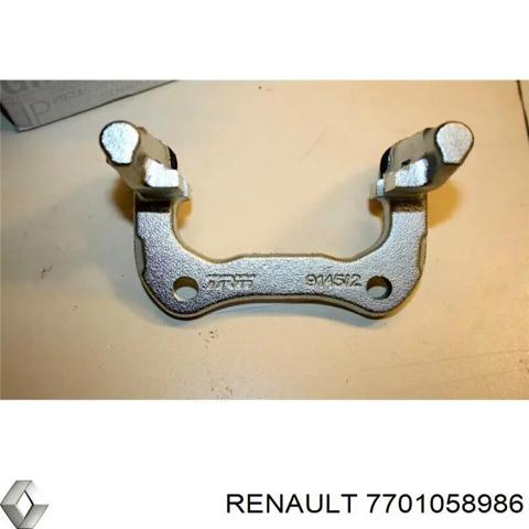 Скоба тормозного суппорта заднего 7701058986 RENAULT