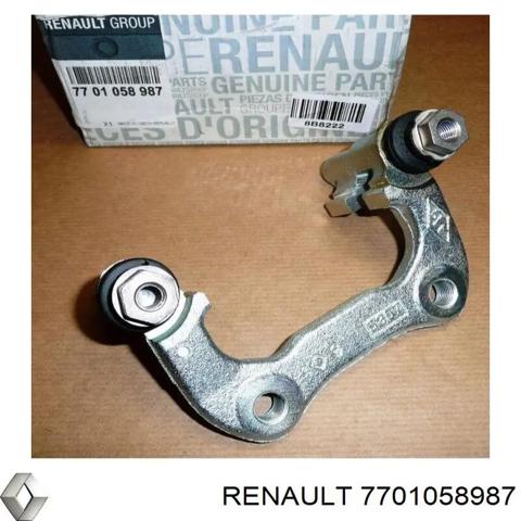 Скоба тормозного заднего суппорта 7701058987 RENAULT