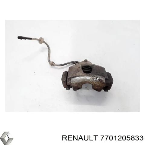 Суппорт тормозной передний правый 7701205833 RENAULT