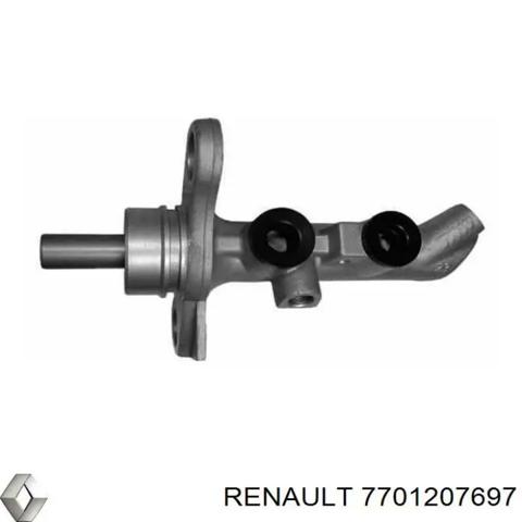 Цилиндр главный тормоза (гидротормозов) 7701207697 RENAULT