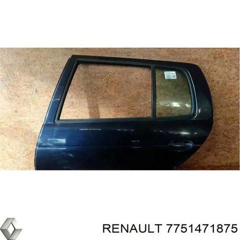 Дверь задняя, левая 7751471875 RENAULT