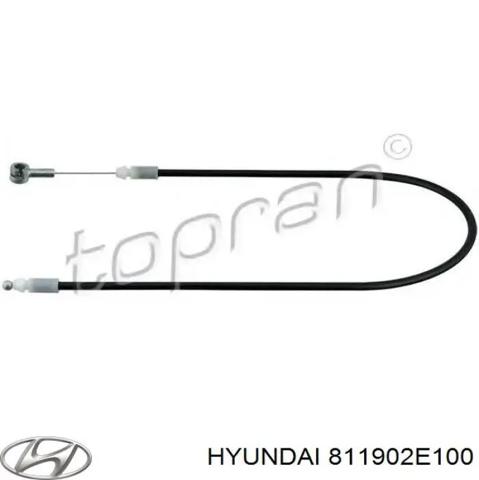 Трос открывания капота, передний 811902E100 HYUNDAI