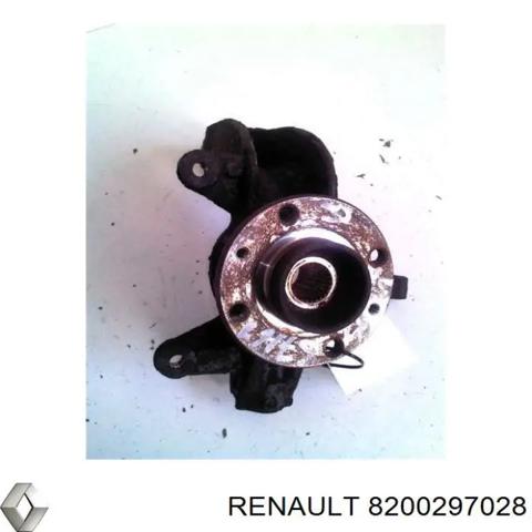 Цапфа - поворотный кулак передний, левый 8200297028 RENAULT