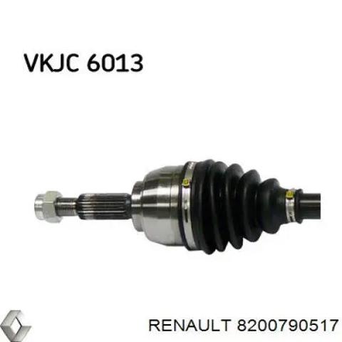 Полуось передняя, правая 8200790517 RENAULT