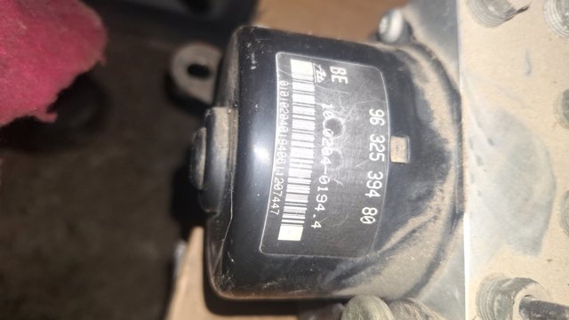Блок ABS гидравлический 9632539480 PEUGEOT