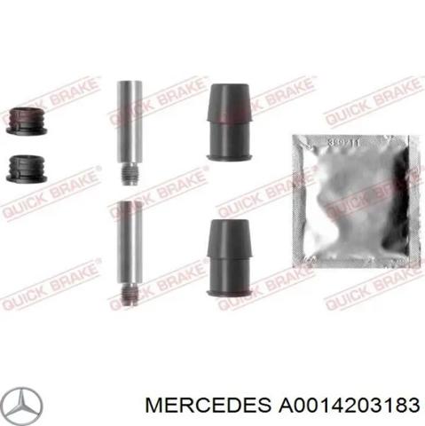 Суппорт тормозной, передний, левый A0014203183 MERCEDES