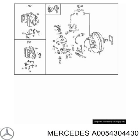 A0054304430 Mercedes