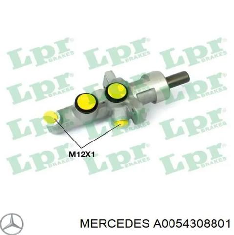 Цилиндр главный тормоза (гидротормозов) A0054308801 MERCEDES