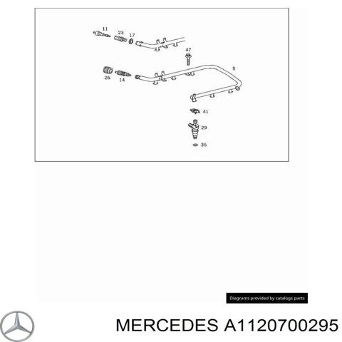 Топливная рампа A1120700295 MERCEDES