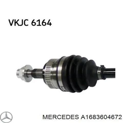 Полуось передняя, правая A1683604672 MERCEDES