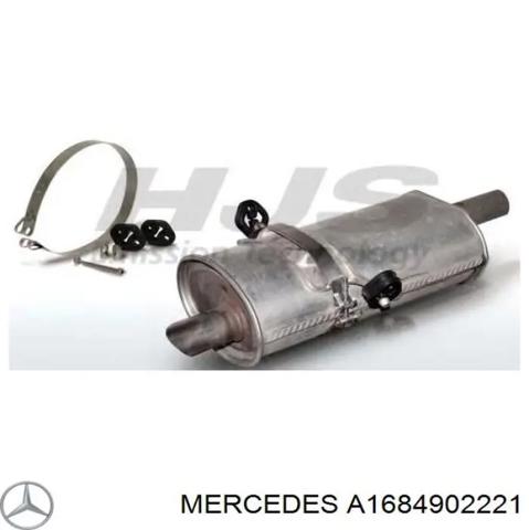Глушитель  A1684902221 MERCEDES