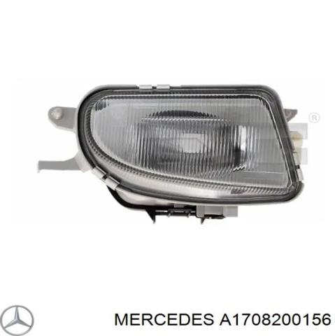 Фара противотуманная, левая A1708200156 MERCEDES