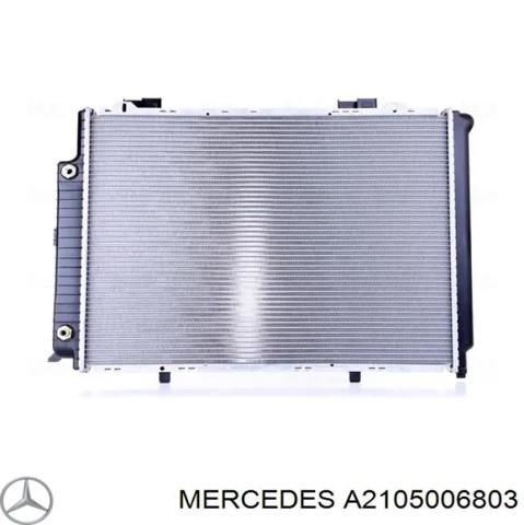 Радиатор водяной A2105006803 MERCEDES
