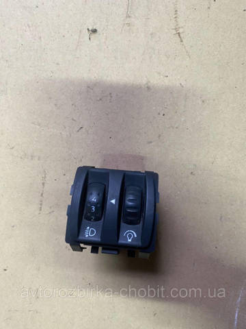 Кнопка (регулятор) корректора фар 8200095495 RENAULT