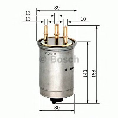 BOSCH 0450906508 Фильтр топливный в наличии Хмельницкий