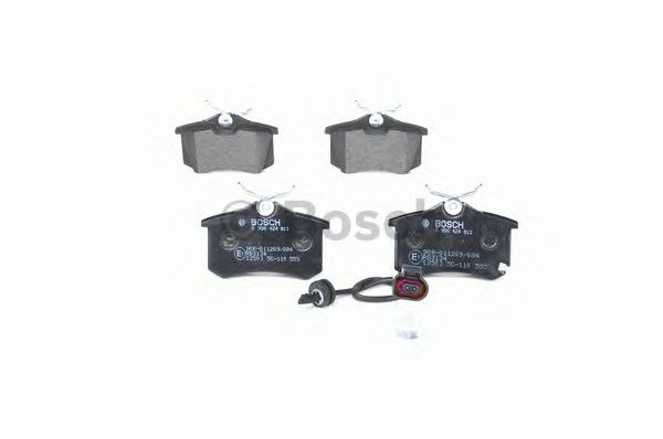 0986424813 Колодки тормозные задние дисковые купить Ирпень