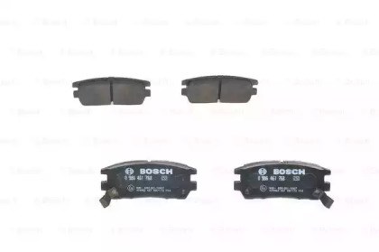 BOSCH 0986461768 Колодки тормозные задние дисковые в наличии Ужгород