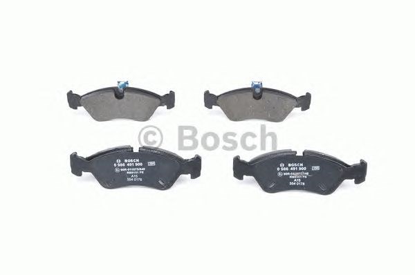 0986491900 BOSCH Колодки тормозные передние дисковые купить в Запорожье