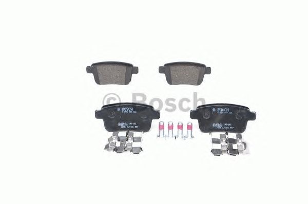 BOSCH 0986494331 Колодки тормозные задние дисковые в наличии Харьков