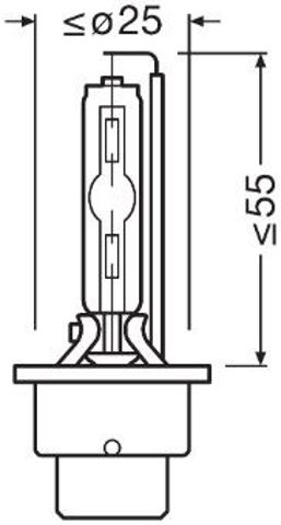 66240CBN OSRAM Лампочка ксеноновая купить в Запорожье