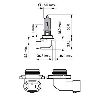 PHILIPS 9006WVUB1 Лампочка галогенная в наличии Тернополь