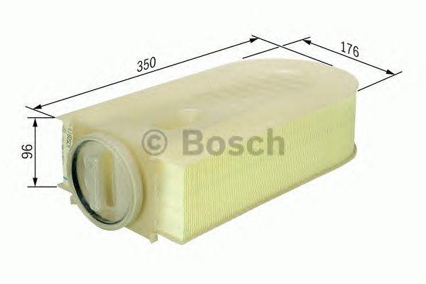 F026400133 BOSCH Фильтр воздушный купить в Николаев