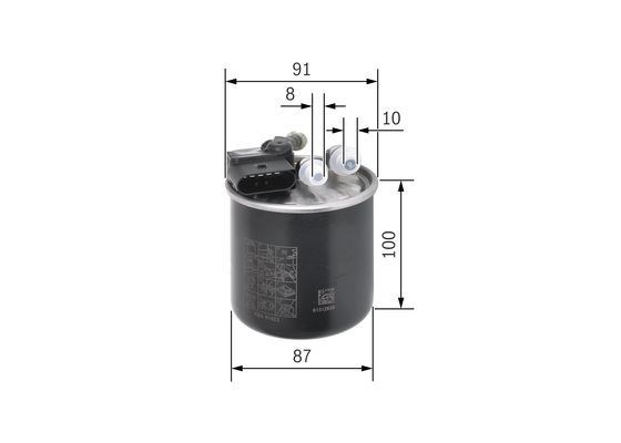 BOSCH F026402839 Топливный фильтр в наличии Полтава