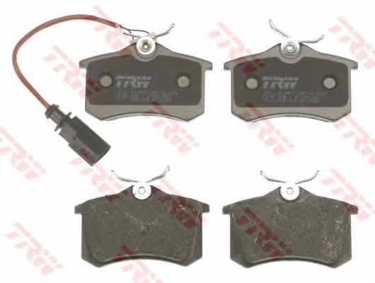 TRW GDB1415 Колодки тормозные задние дисковые в наличии Хмельницкий