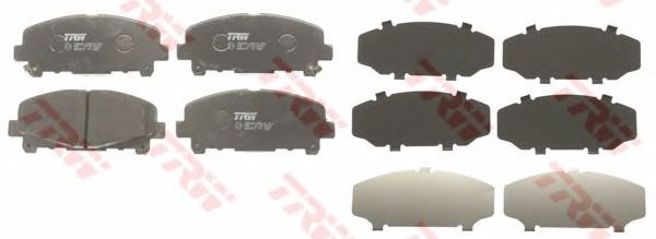 GDB3477 Колодки тормозные передние дисковые купить Львов