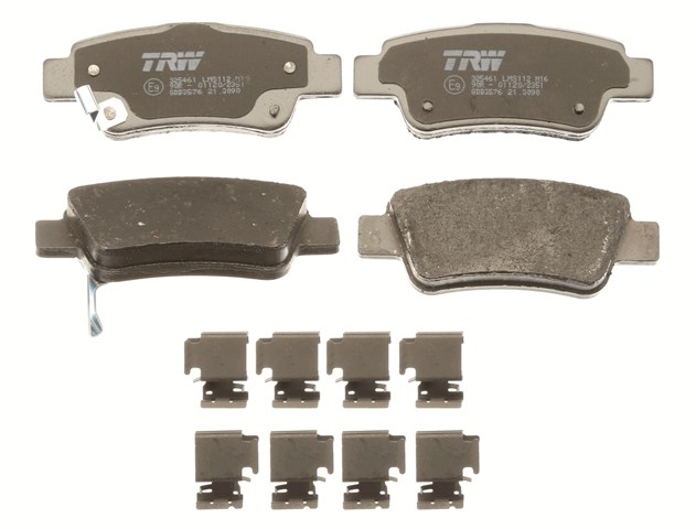 TRW GDB3576 Колодки тормозные задние дисковые в наличии Запорожье