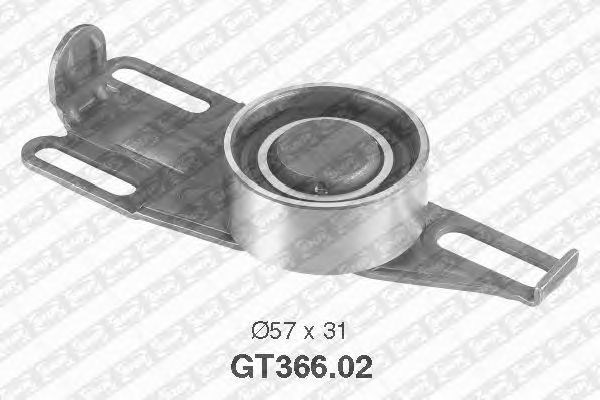 Gt366.02  ntn-snr - натяжний ролик ременя грм GT366.02