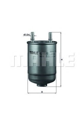 KL4855D MAHLE Фильтр топливный купить в Львов