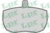 Передние тормозные колодки LPR05P140 LPR