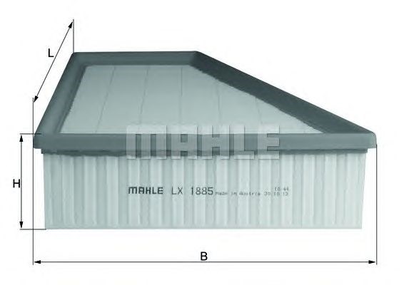 MAHLE LX1885 Воздушный фильтр в наличии Киев