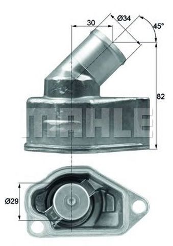 TI987 MAHLE Термостат купить в Чернигов