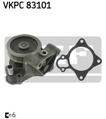 VKPC83101 SKF Помпа водяная (насос) охлаждения купить в Винница