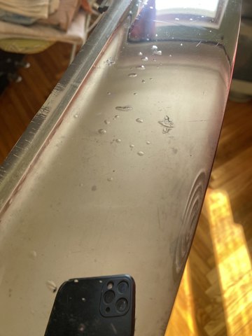 Молдинг бампера заднего 7L68077878Z8 VAG