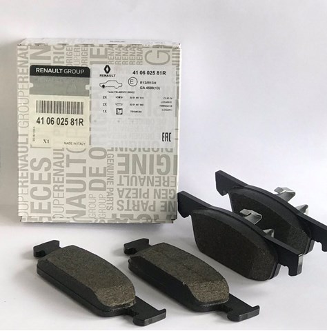 410602581R RENAULT Колодки тормозные передние дисковые купить в Запорожье