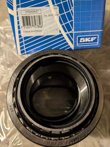Подшипник ступицы передней и задней VKBA5437 SKF