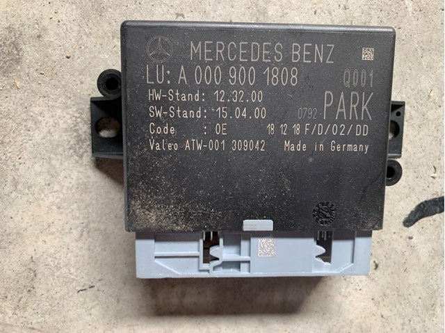 Модуль (блок ЭБУ) управления парктроником 0009001808 MERCEDES