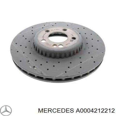 Передний тормозной диск A0004212212 MERCEDES