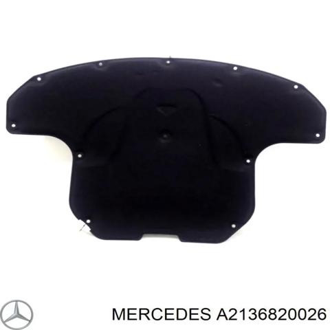 Шумка капота Mercedes E
