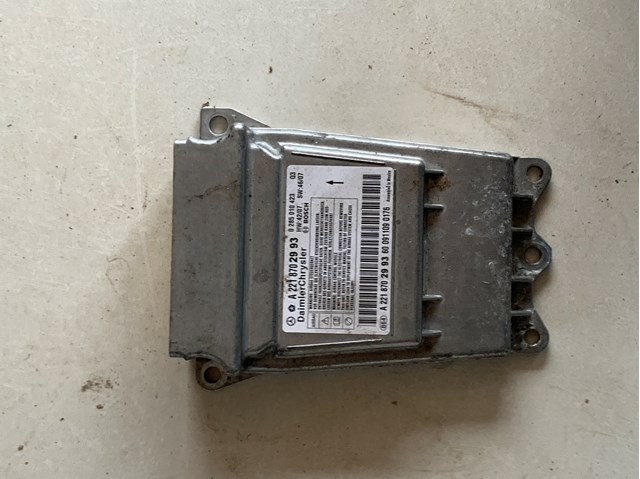 Модуль-процессор управления подушкой безопасности (ЭБУ AIRBAG) A2218702993 MERCEDES